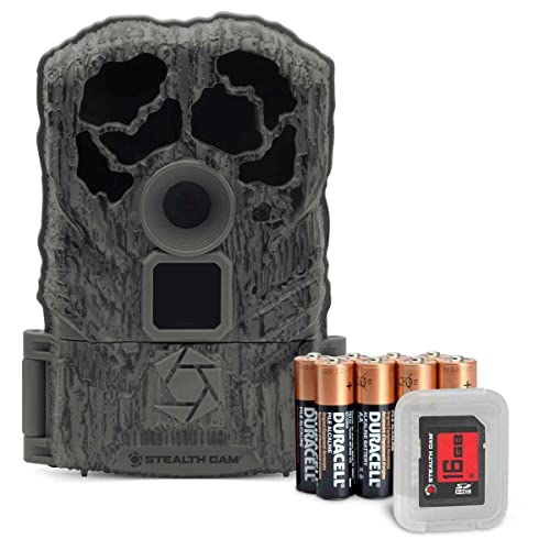 Stealth Cam Browtine 18MP Digital Camera Combo with SD Card and Batteries