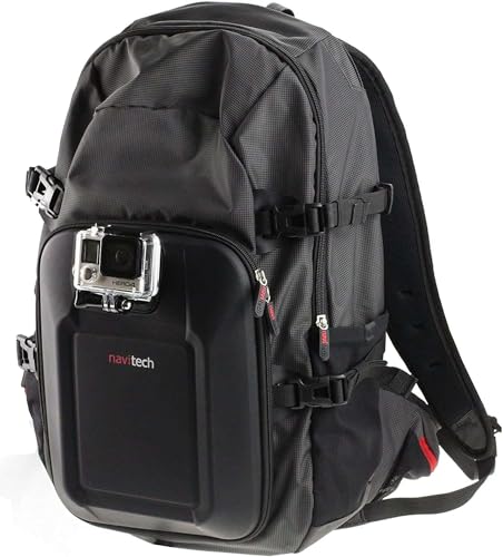 Navitech Action Camera Backpack with Integrated Chest Strap Compatible with The Intova ConneX | Dub | Duo | HD2 | Nova HD | X2 Action CameraIntova Sport Pro HD Video Camera