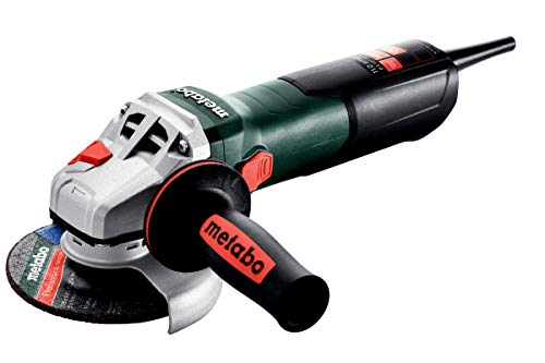 Metabo 4-1/2-5-Inch Angle Grinder, 11 Amp, 11,000 RPM, Lock-on Slide Switch, Made in Germany, W 11-125 Quick, 603623420, Green