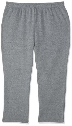 Amazon Essentials Men's Fleece Sweatpant (Available in Big & Tall), Light Grey Heather, Medium