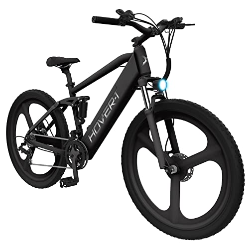 Hover-1 Instinct Electric Bike with 350W Motor, 15 mph Max Speed, 26” Tires, and 40 Miles of Range E-Bike