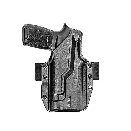 Sig P320FS/P320C/M17/M18 w/Streamlight TLR1 - OWB Holster - USA Made - Fits Sig P320FS/P320C - Total Eclipse OWB Holster - Outside Waistband Carry (Ambidextrous) - by Blade-Tech Holsters