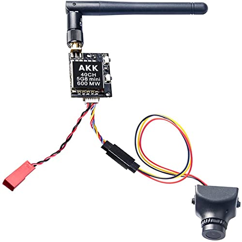 AKK KC04 5.8G 600mW FPV Transmitter 700TVL 2.8mm 120 Degree FPV Camera for Racing Quadcopter