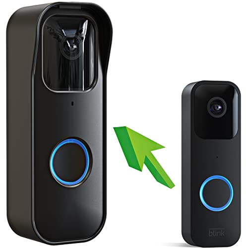 Tizomi Blink Doorbell Mount, Adhesive Door Mount for Blink Video Doorbell, No-Drill Mounting Bracket Accessories for Blink Doorbell Security System