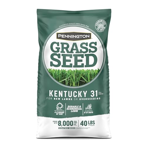 Pennington Kentucky 31 Tall Fescue Penkoted Grass Seed 40 lbs