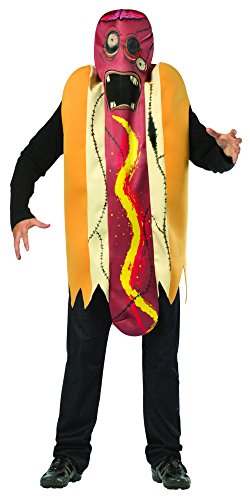 Rasta Imposta Zombie Hot Dog, Multi, One Size