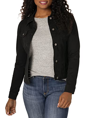 Riders by Lee Indigo Women's Denim Jacket, Black, Medium