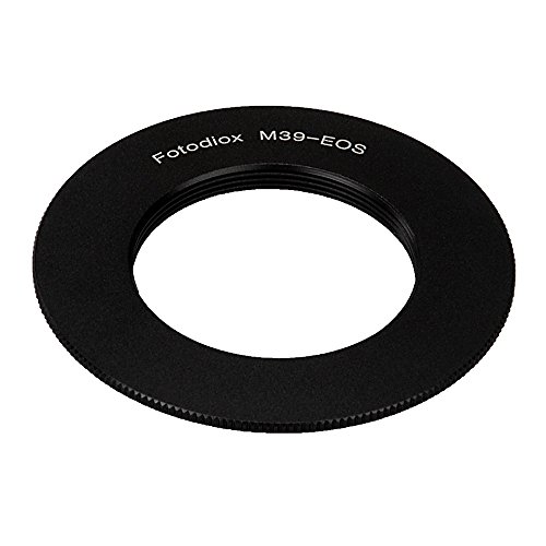 Fotodiox Lens Mount Adapter - Compatible with M39/L39 Screw Mount Lenses to Canon EOS (EF, EF-S) Mount SLR Camera Body