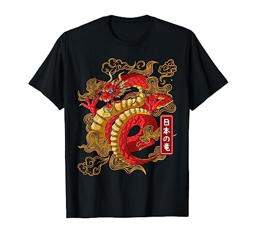 Japanese Dragon Anime Japan dragons of tokyo Tattoo T-Shirt