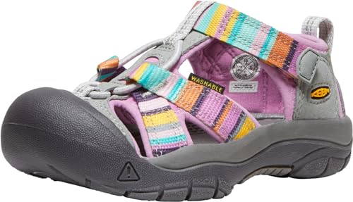 KEEN Unisex-Child Venice H2 Closed Toe Water Sandals, Lilac/Raya, 6 Toddler