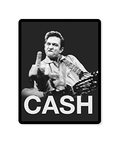 Johnny Stickers (Any Size) Cash Decal Vinyl car bamper, Truck, Laptop, tumblers Rock n Roll Gitar (3 inch)