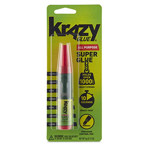 Krazy Glue, All Purpose, Precision Control Pen, 4 g,Krazy Glue, All Purpose, Precision Control Pen, 4 g,Krazy Glue, All Purpose, Precision Control Pen, 4 g)