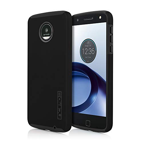 Incipio Cell Phone Case for Moto Z - Black and Black