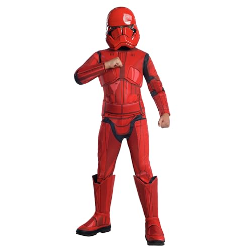 Rubie's Star Wars The Rise of Skywalker Deluxe Sith Trooper Children's Costume, Medium