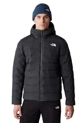 THE NORTH FACE Men's Aconcagua Insulated Hooded Jacket (Standard and Big Size), Asphalt Grey, X-Large