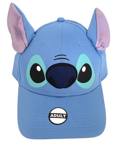 Disney Stitch Ears Adult Hat Blue