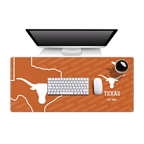 YouTheFan NCAA Texas Longhorns Logo Series Desk Pad