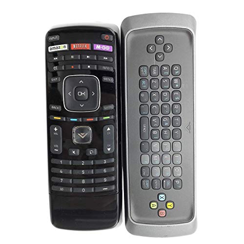 Beyution New XRT303 QWERTY Keyboard Remote FIT for VIZIO M3D550KDE M3D470KDE M3D550KD 3D M-GO TV Internet TV-30 Days Warranty!