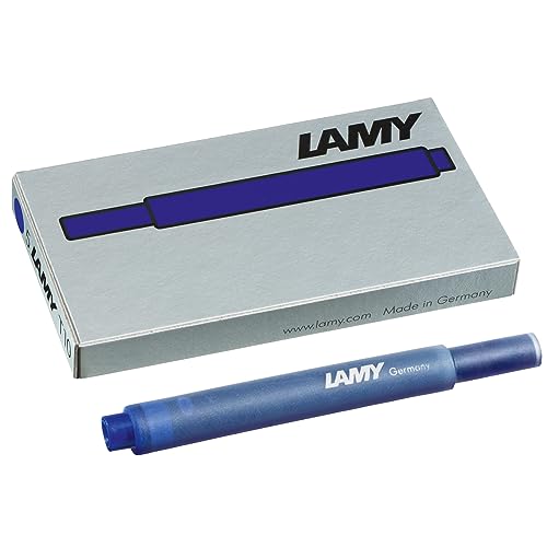 Lamy T10 Ink Cartridges Blue (1 Packet With 5 Cartridges)