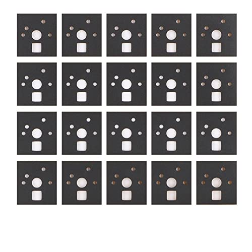 120 Pcs Mechanical Keyboard Switch Sticker Shaft Pads Dampener Foam Noise Sound Reduction Foam Stickers Insulation Film for Switch Stabilizer Noise for Gaming Keyboard (PORON)