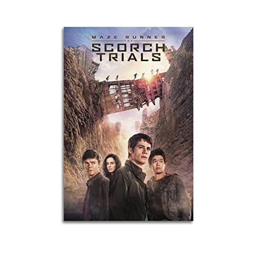 Maze Runner The Scorch Trials (2015) Movie Poster For Elevate Your Room Aesthetic Picture Canvas Print Wall Art Gift 12x18inch(30x45cm) Unframe-style