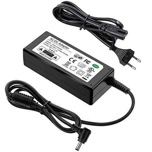 24V 2.5A Power Supply Adapter 110V-240V AC to DC 24 Volt 60 W Charger Power Cord for Logitech Racing Wheel,LED Strips, LCD Monitor,CCTV Camera