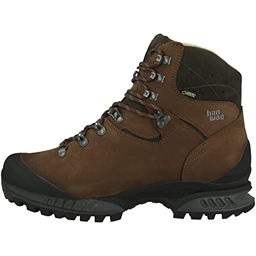 Hanwag Men's High Rise Hiking Shoes High Rise Hiking Shoes , Brown Erde 56 , 11 US