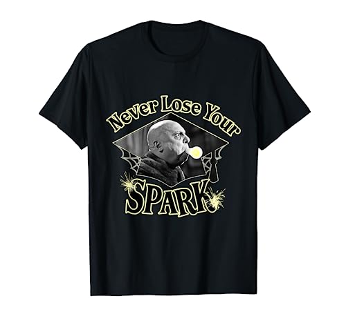 The Addams Family TV Series – Uncle Fester Graduation Spark T-Shirt