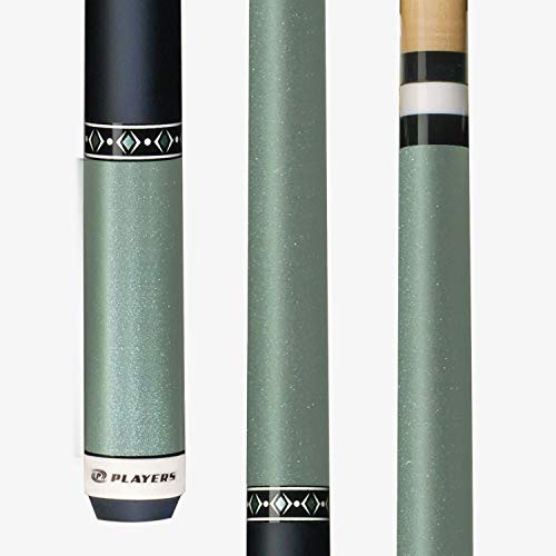 Players C604 Metallic Mint Green & Stealth Matte Wrap Pool/Billiards Cue Stick