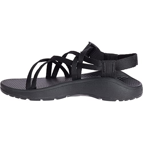 Chaco Women's ZX/1 Cloud Outdoor Sandal, Solid Black, 8 M