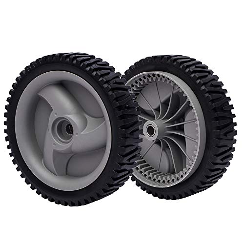 2 Pack Mower Front Drive Wheels for Craftsman Husqvarna 194231X460 401274X460 583719501 Wheel 8' X1-3/4