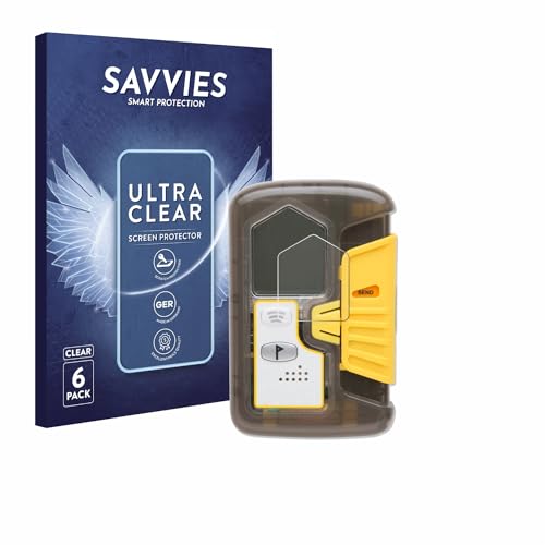 savvies Screen Protector for Pieps DSP Pro Protection Film Clear 6-Pack