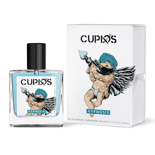 Cupids Original EDP Hypnosis 2.0 Pheromone-Infused Cologne for Men with Unique Scent Formula 50ml Pheromone Perfume