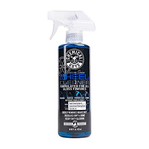 Chemical Guys CLD_203_16 Signature Series Wheel Cleaner, Formated For All Gloss Finishes, Safe for Cars, Trucks, SUVs, Motorcycles, RVs & More 16 fl oz