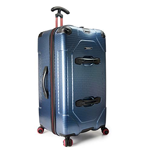 Traveler's Choice Maxporter II 30' Hardside Spinner Trunk Luggage, Expandable, Navy