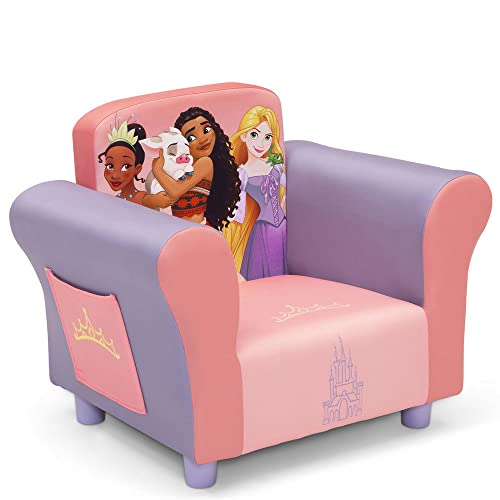 Delta Children Upholstered Chair, Disney Princess