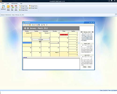 Staff Scheduling Professional Software; 100,000 Employees and Administrators, Staff Scheduling Calendar, PCs Only