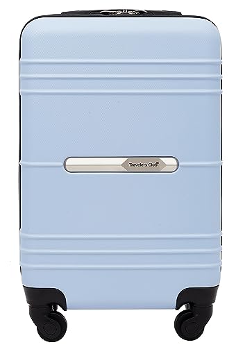 Travelers Club Richmond Spinner Luggage, Blue, Carry-On 20-Inch