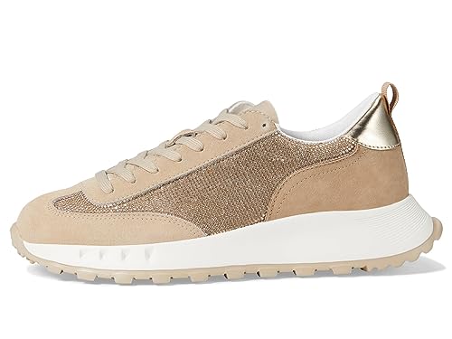 Blondo Women's Lyandra Waterproof Sneaker, Sand Multi, 5.5