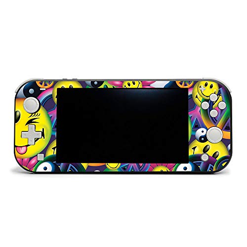 MIGHTY SKINS MightySkins Skin Compatible with Nintendo Switch Lite - Peace Smile | Protective, Durable, and Unique Vinyl Decal Wrap Cover | Easy to Apply, Remove, and Change Styles | Made in The USA