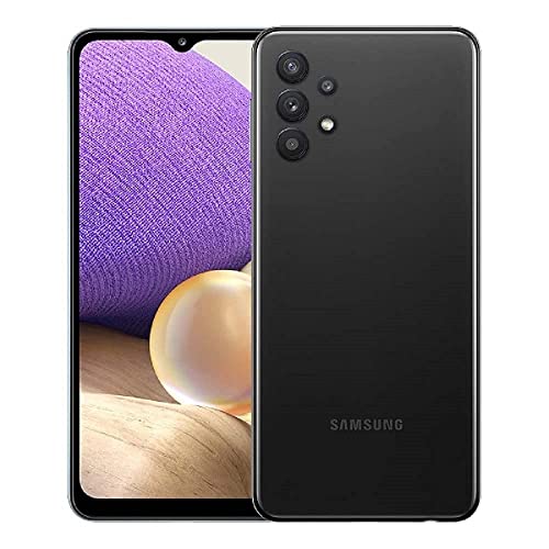 Samsung Galaxy A32 (5G) 64GB A326U (T-Mobile/Sprint Unlocked) 6.5' Display Quad Camera Long Lasting Battery Smartphone - Black (Renewed)