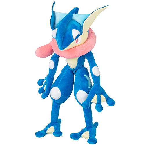 Pokémon 12' Large Greninja Plush - Officially Licensed - Quality & Soft Stuffed Animal Toy - Add Greninja to Your Collection! - Great Gift for Kids, Boys, Girls & Fans of Pokemon