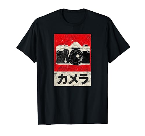 Vintage Japanese Analog SLR Camera Retro Photographer Film T-Shirt