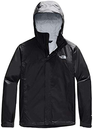 The North Face Men's Venture 2 Jacket, TNF Black/TNF Black/Mid Grey, M