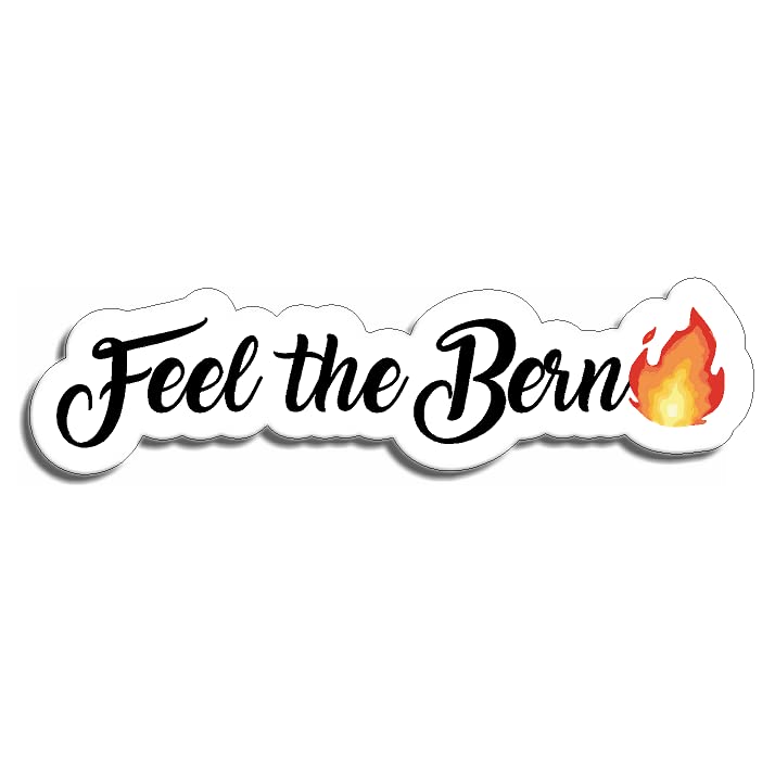 Feel The Bern Sticker Decal Custom Vinyl Democrat President Bernie Sanders 2020