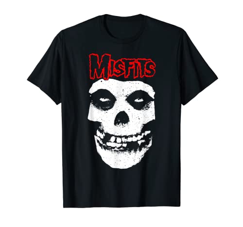 Misfits – Skull Red Logo T-Shirt