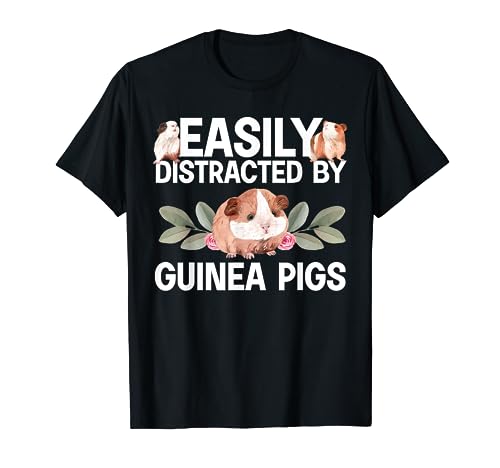 Cute Guinea Pig Art For Men Women Kids Guinea Pig Cavy Lover T-Shirt