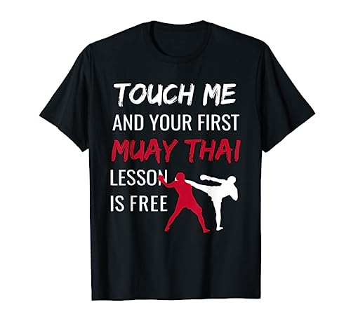 Funny Muay Thai T-Shirt - Muay Thai Sensei Dojo T Shirt Gift T-Shirt