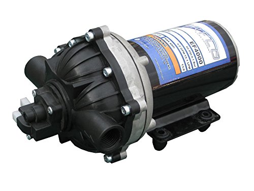 The ROP Shop EVERFLO 12 Volt 4.0 GPM Diaphragm Water Pump 60 psi Lawn Sprayers, Boats, RV's