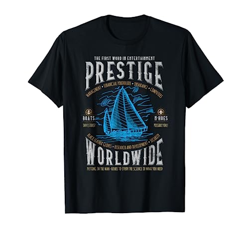 Prestige Worldwide Funny Step Brothers Boats Graphic T-Shirt